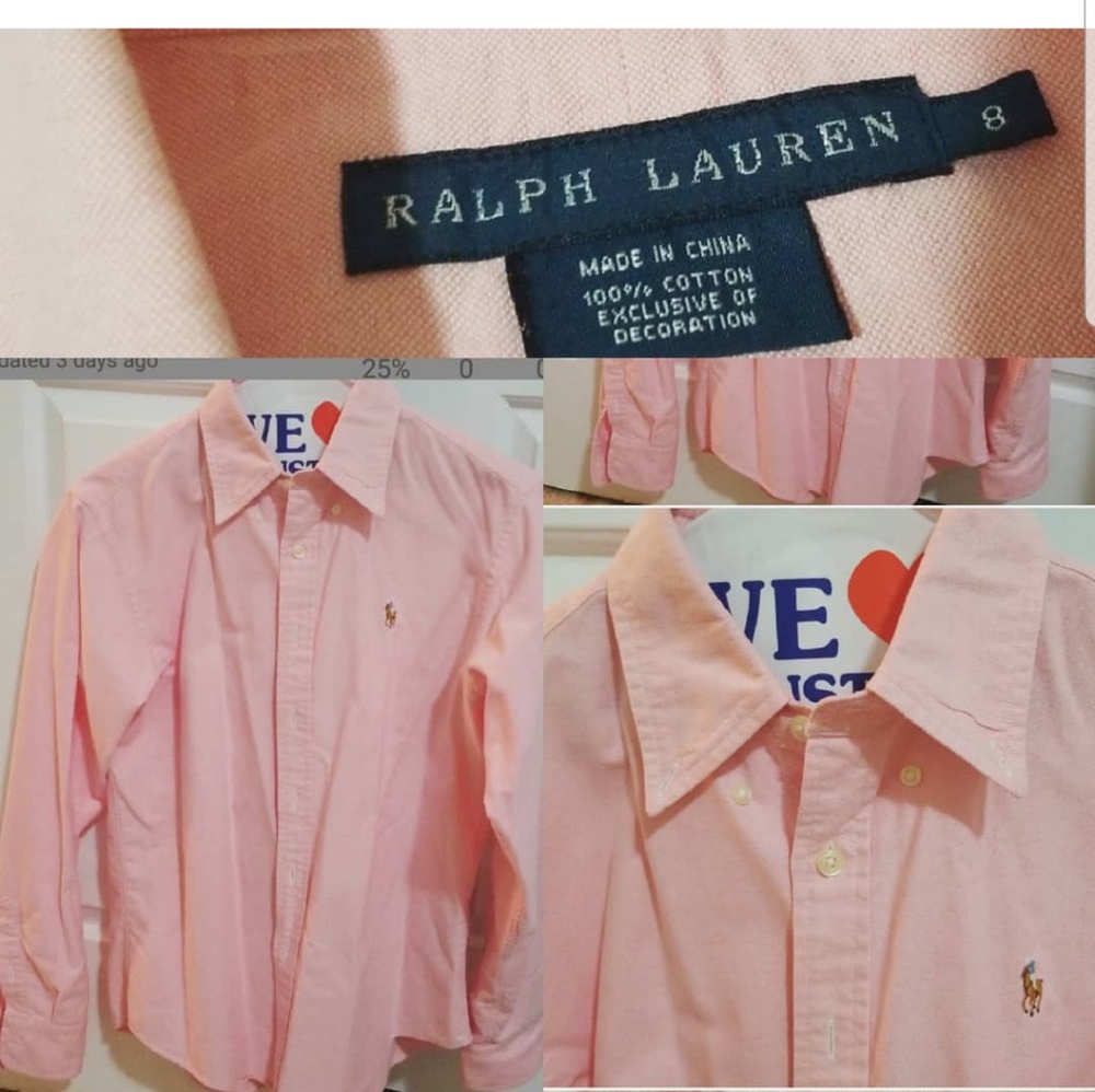 Ralph Lauren Knit Cotton Oxford Shirt